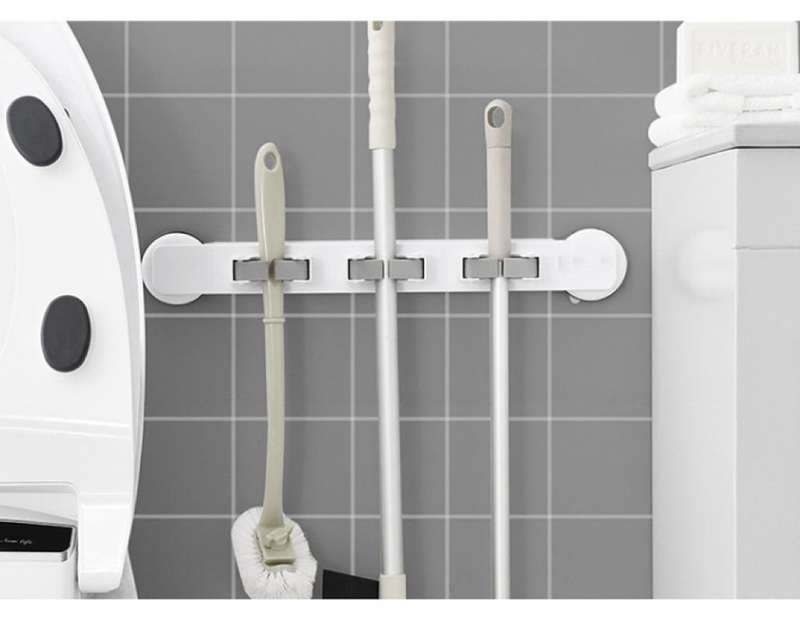 ZS - Triple Broom/Mop Holder