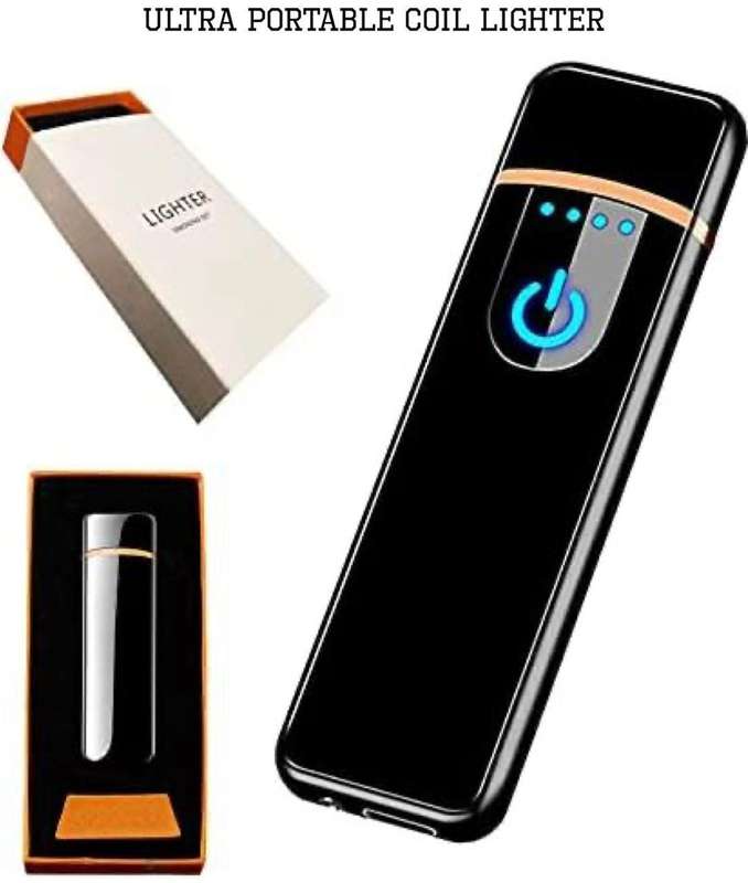 ZS - Portable Coil Lighter Rechargeable - Red