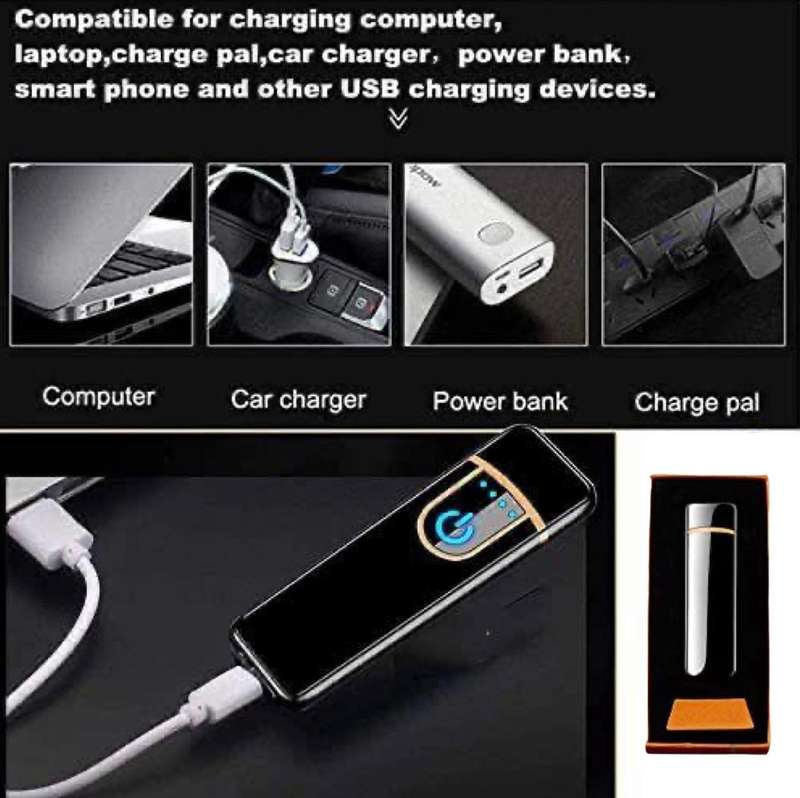 ZS - Portable Coil Lighter Rechargeable - Red