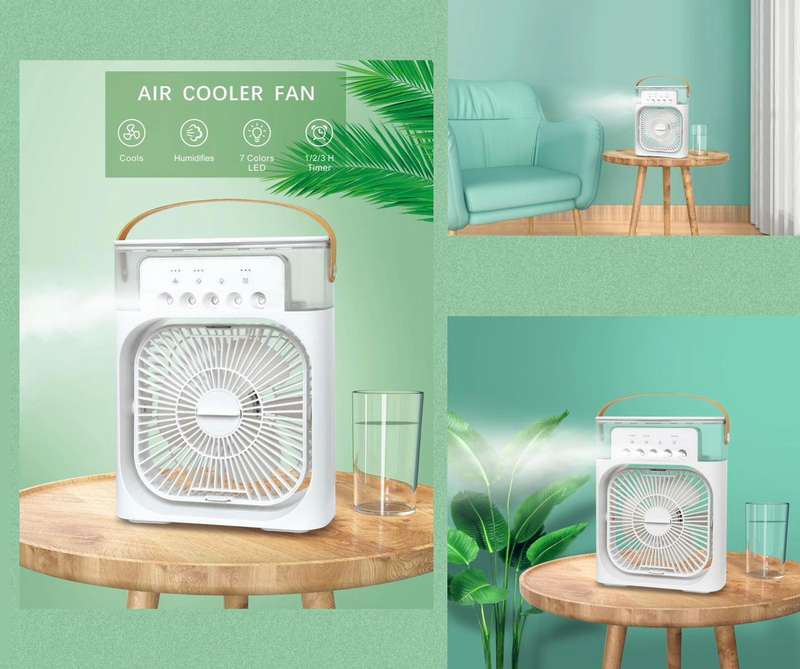 ZS - Desktop Air Cooler - Green