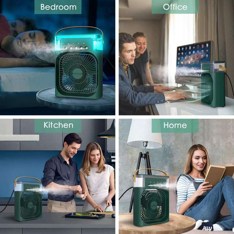 ZS - Desktop Air Cooler - Green