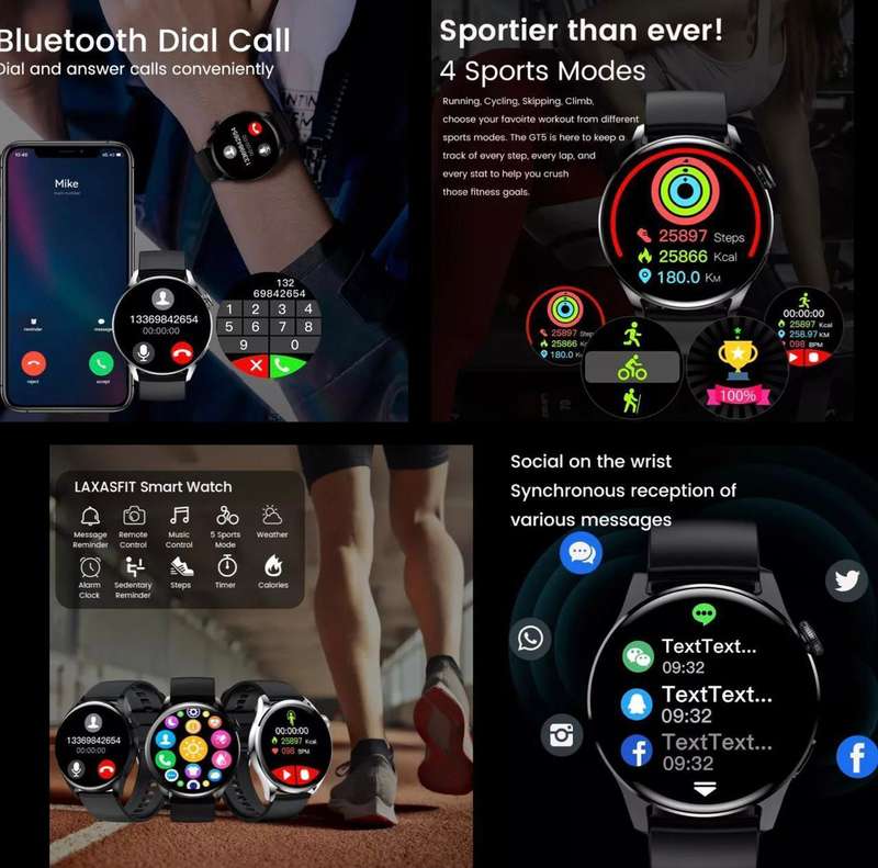 GT5 SMART WATCH