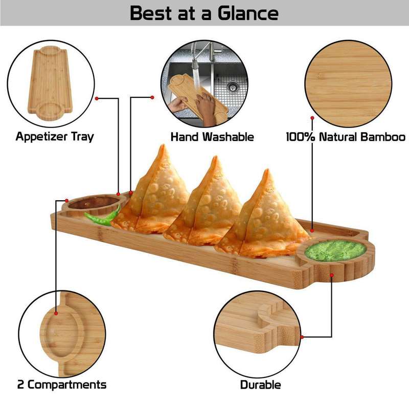 ZS - Bamboo Appetizer Platter - Type 1