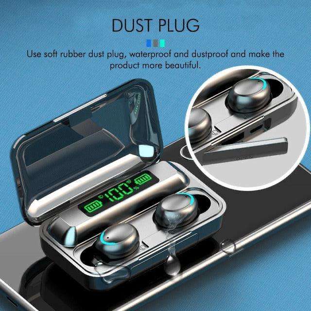 ZS - Wireless Earbuds With Power Bank F9-5C