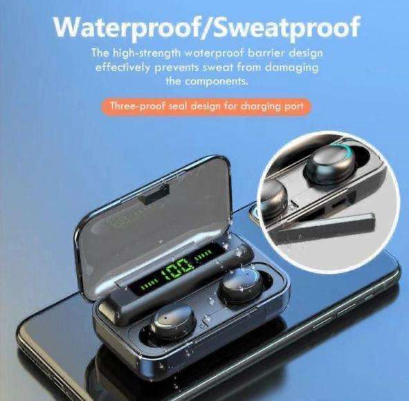 ZS - Wireless Earbuds With Power Bank F9-5C