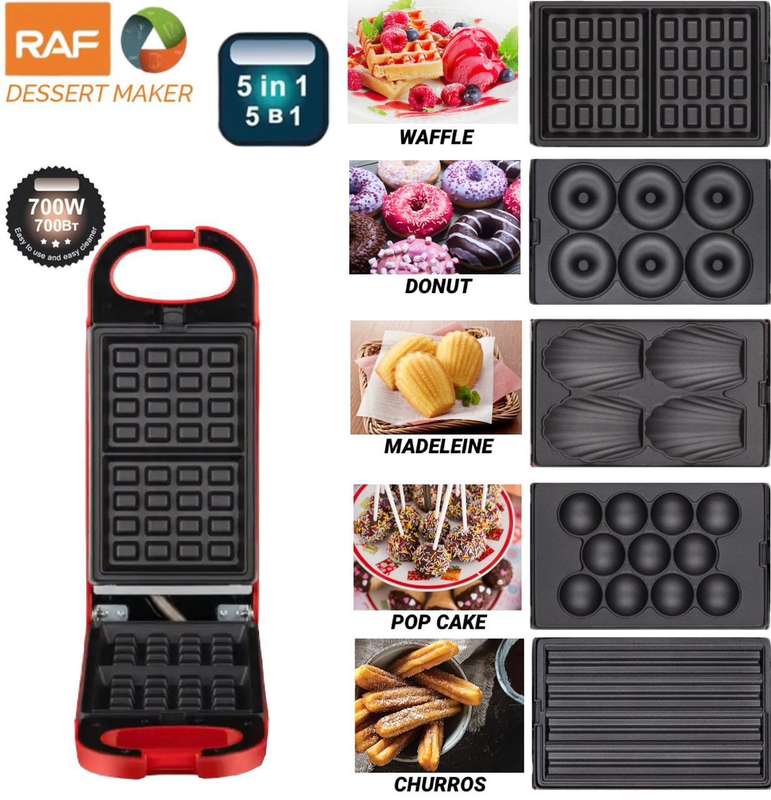 RAF 5-In-1 Dessert Maker