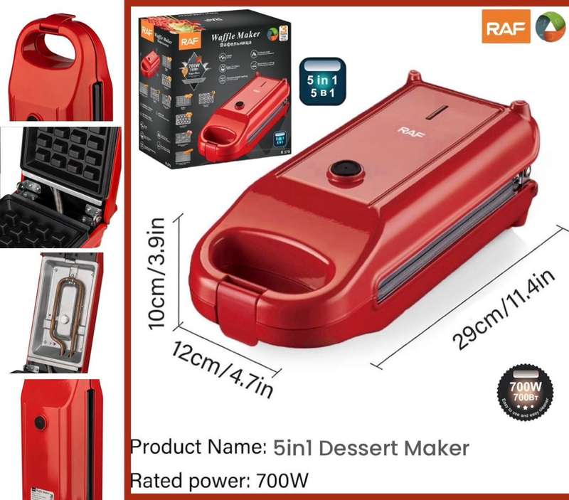 RAF 5-In-1 Dessert Maker