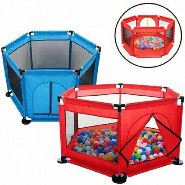 ZS - Baby Ball Pool Including Balls - Blue