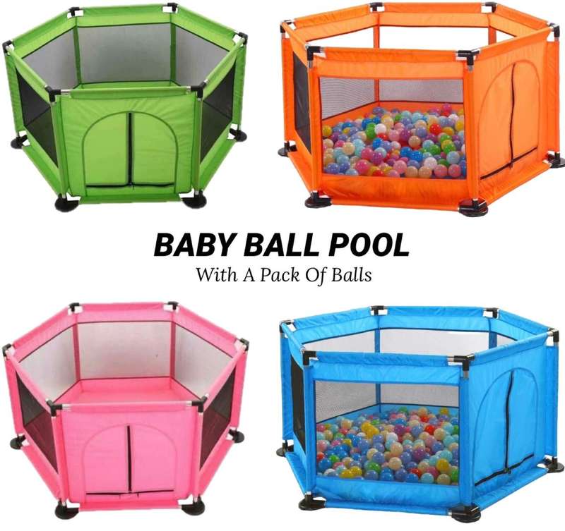 ZS - Baby Ball Pool Including Balls - Blue