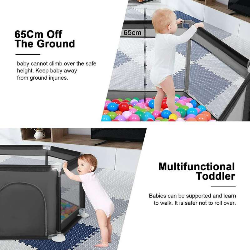 ZS - Baby Ball Pool Including Balls - Blue