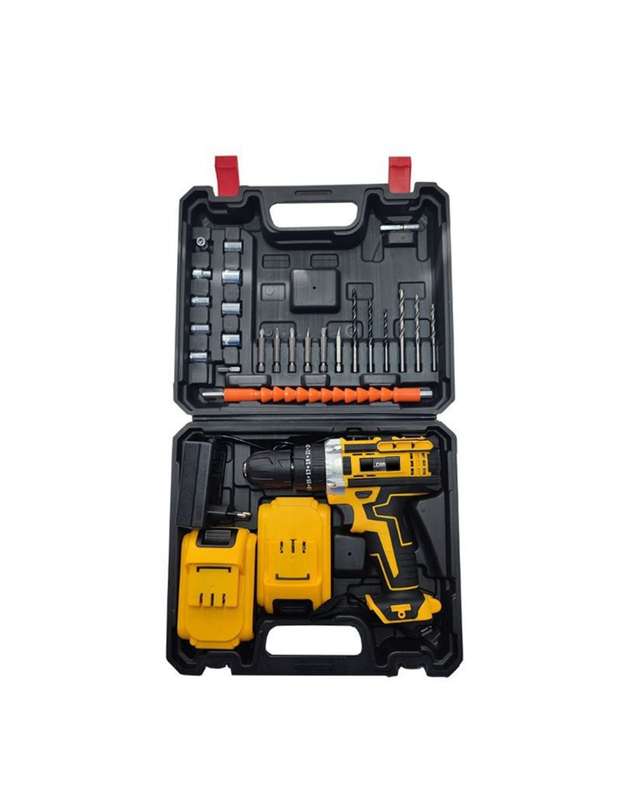 21V Electric Household Drill CORDLESS - Blue