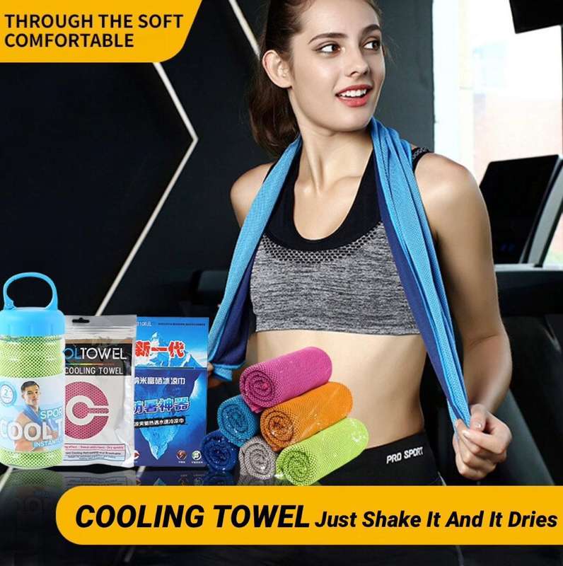 ZS - Instant Super Cooling Towel - Purple