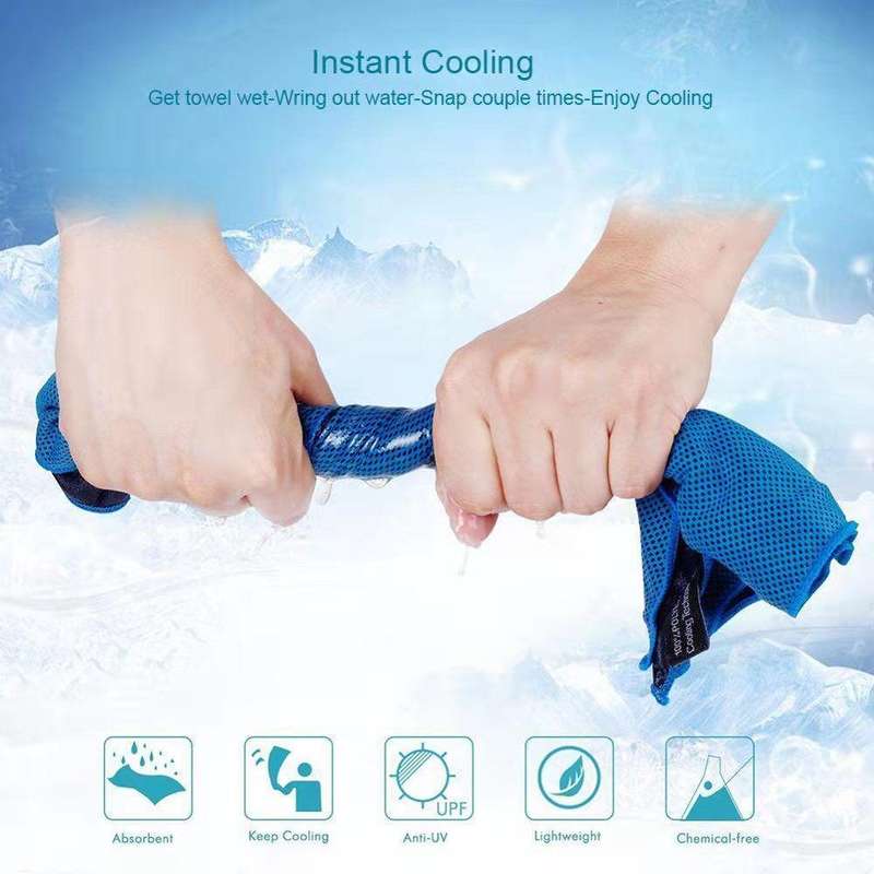 ZS - Instant Super Cooling Towel - Purple