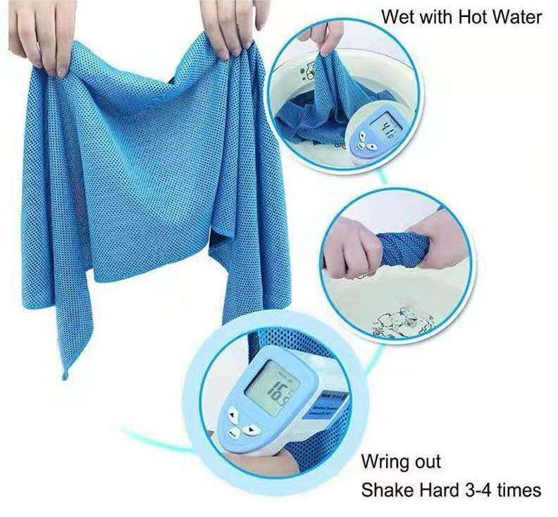 ZS - Instant Super Cooling Towel - Purple