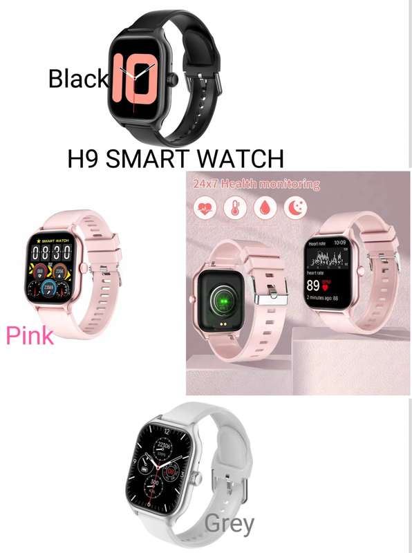ZS - H9 Smart watch - Pink