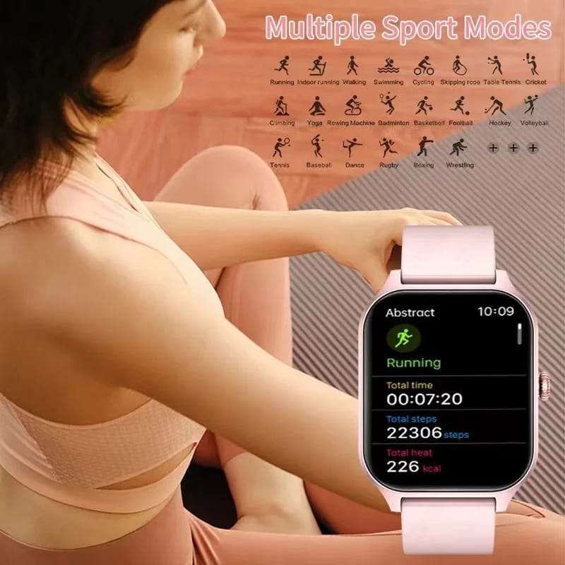ZS - H9 Smart watch - Pink