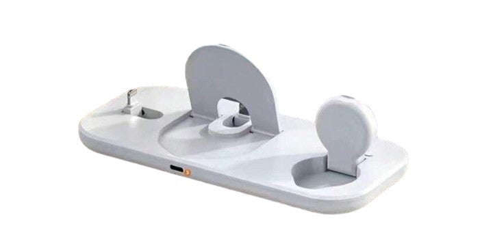 ZS - 3 in 1 Wireless Charging Dock Station for Apple Devices - White