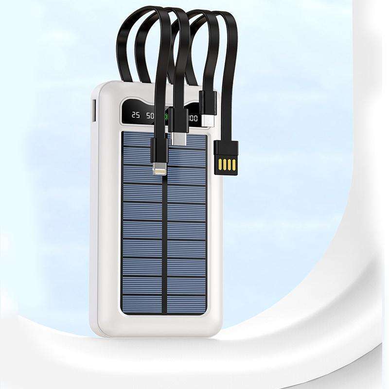 ZS - Solar Power Bank 10000mAh - White