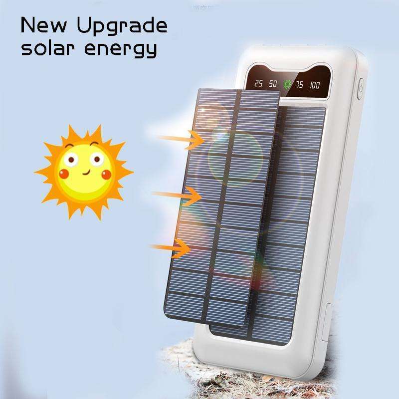 ZS - Solar Power Bank 10000mAh - White