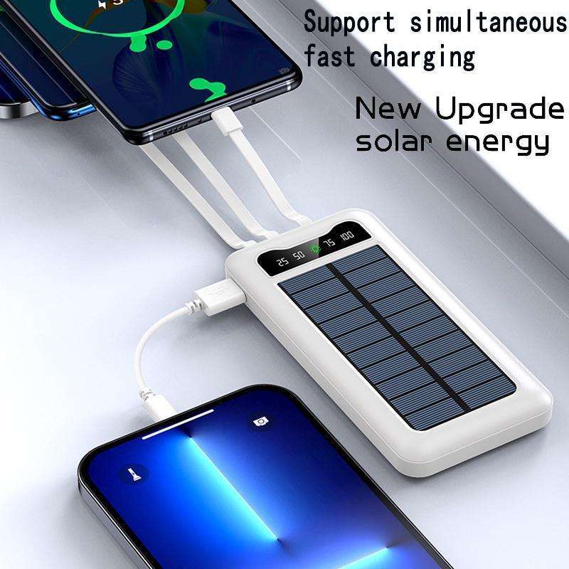 ZS - Solar Power Bank 10000mAh - White