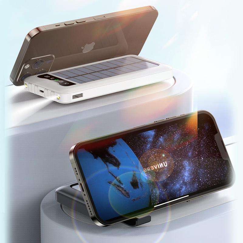 ZS - Solar Power Bank 10000mAh - White