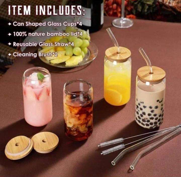 ZS - Smoothie Cup Set 4pcs Set - 480ml