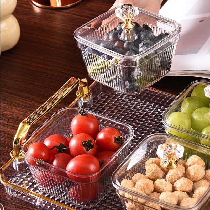 ZS - Condiment Bowl Set With Tray - 3pcs