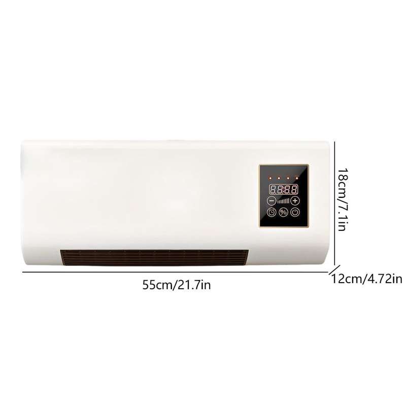 ZS - Wall Mount Heater/ Cooler - 49cm x 11.5cm x 19.5cm
