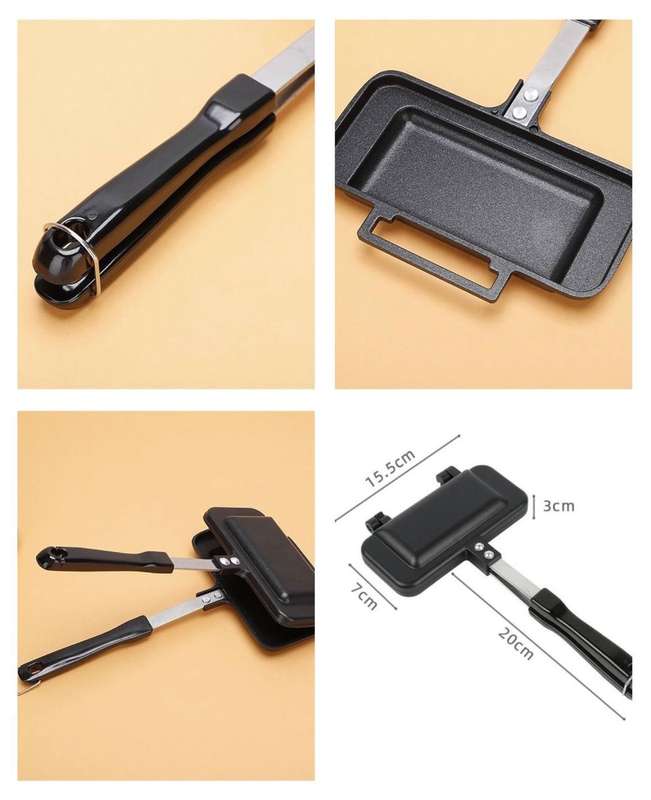 ZS - Jaffle Hot Sandwich Maker Non-Stick