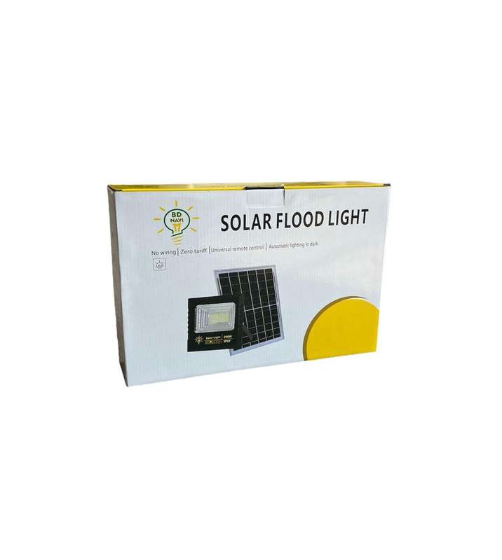 ZS - BD NAVI Solar Floodlight With Remote - 100W