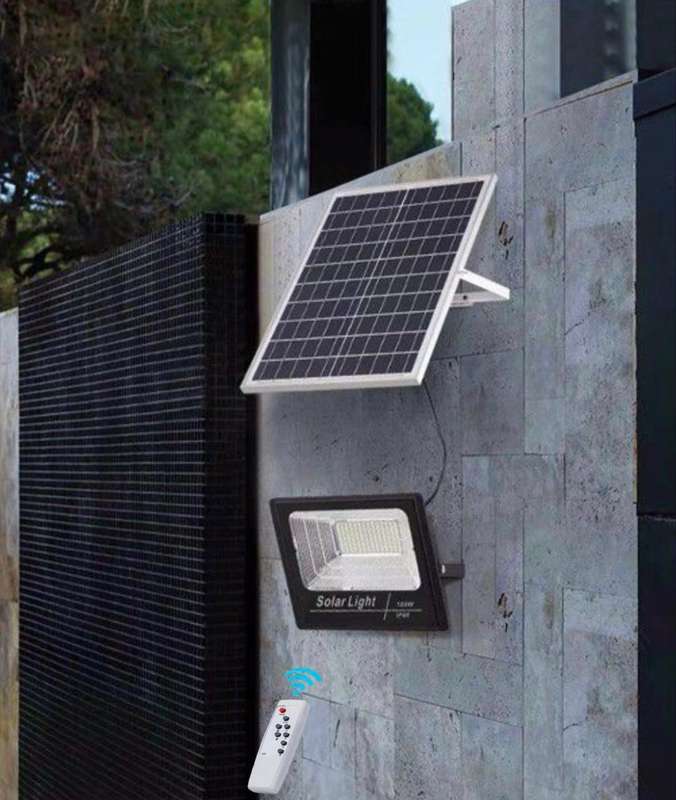 ZS - GD TIMES Solar Flood Light with Remote - 100W