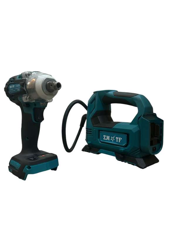 ZS - 48V 2 IN 1 Cordless Impact Wrench with Air Compressor