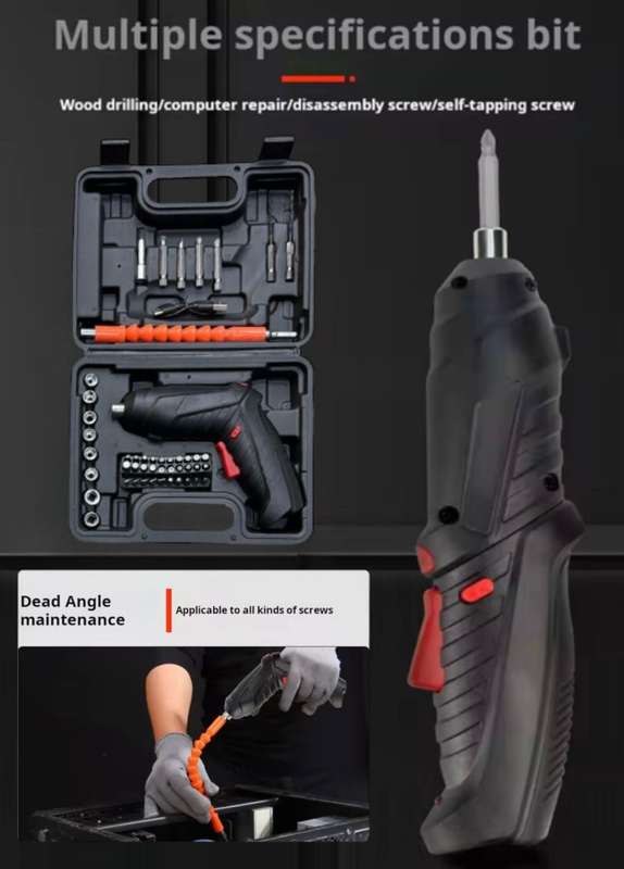 ZS - 47PCS Cordless Screwdriver Toolset