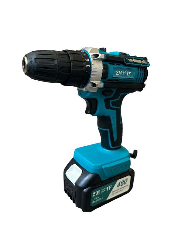 ZS - 48V 5 IN 1 CORDLESS TOOLS - Drill, Hammer Drill, Impact Wrench, Angle Grinder and Hot Glue Gun