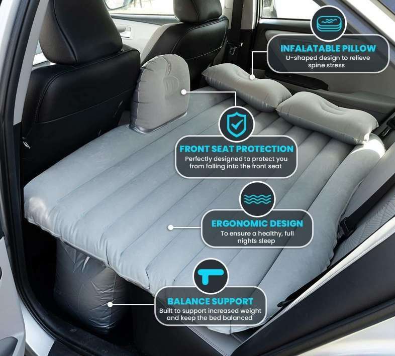 ZS - Inflatable Car Mattress - Beige