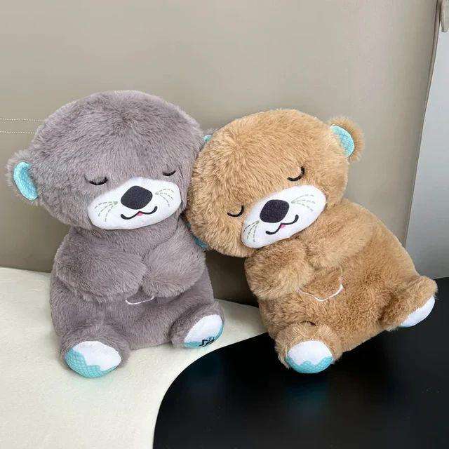 ZS - Plushy Breathing Bear - Gray
