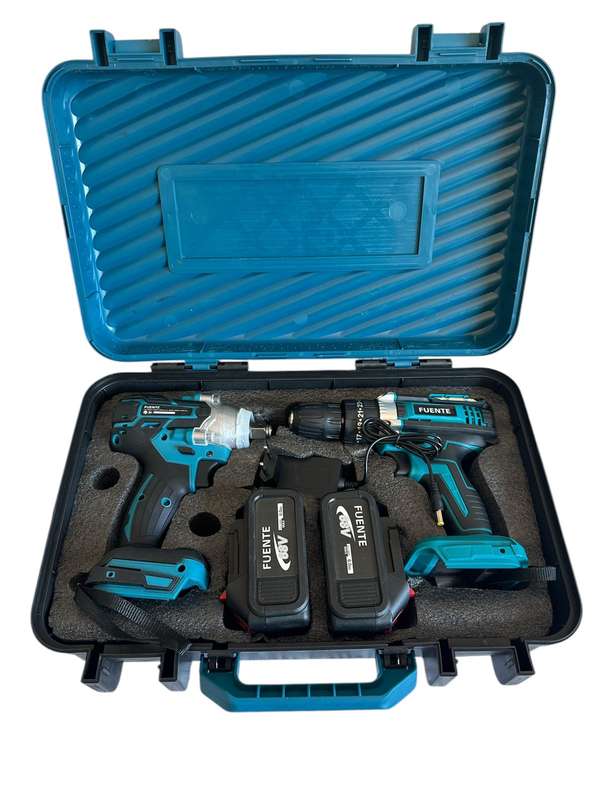 68V 2 in 1 Cordless Drill and Impact Wrench Combo
