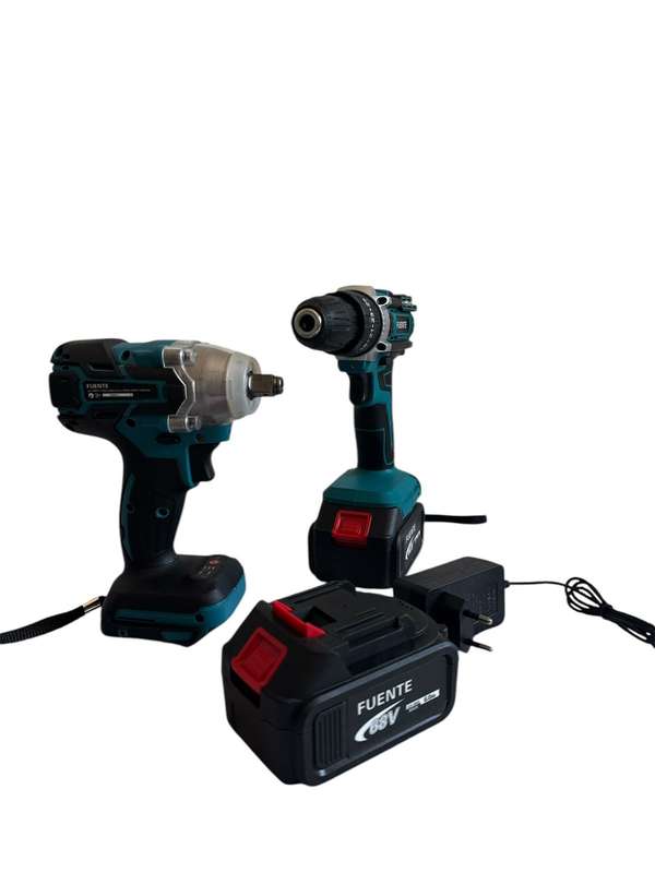 68V 2 in 1 Cordless Drill and Impact Wrench Combo