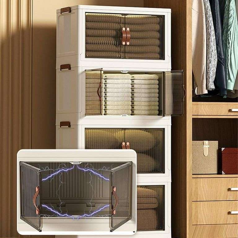 3 Tier Multipurpose Collapsible Storage Cabinet