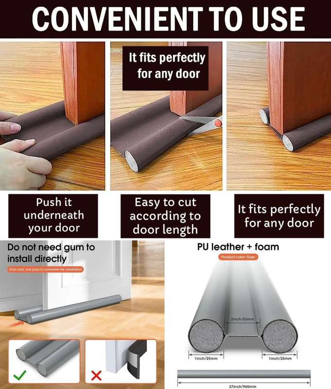 ZS - Twin Door Draft Stopper