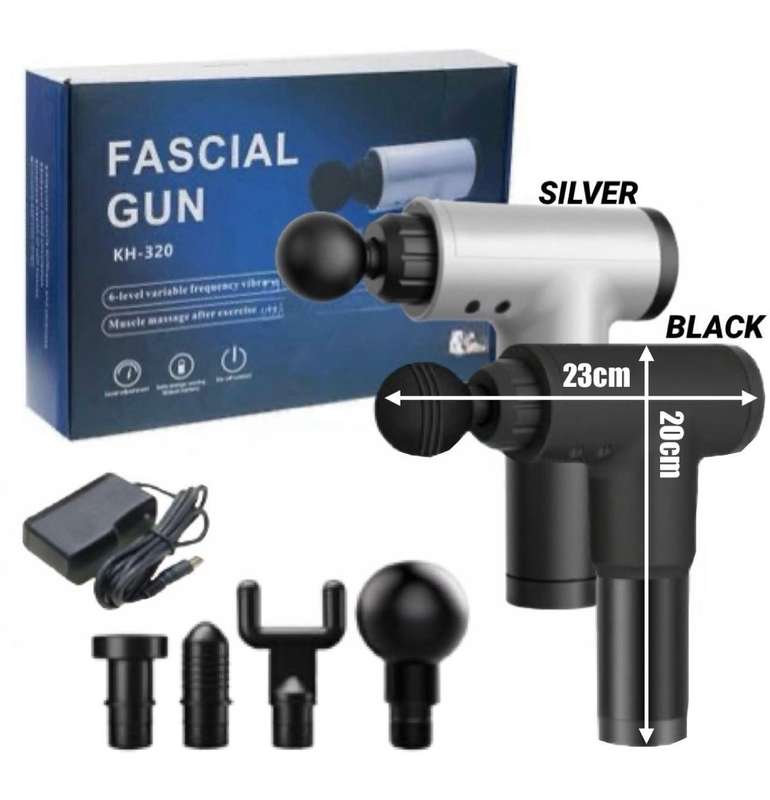 ZS - Facial Massage Gun - Rechargeable Type-3 - Black