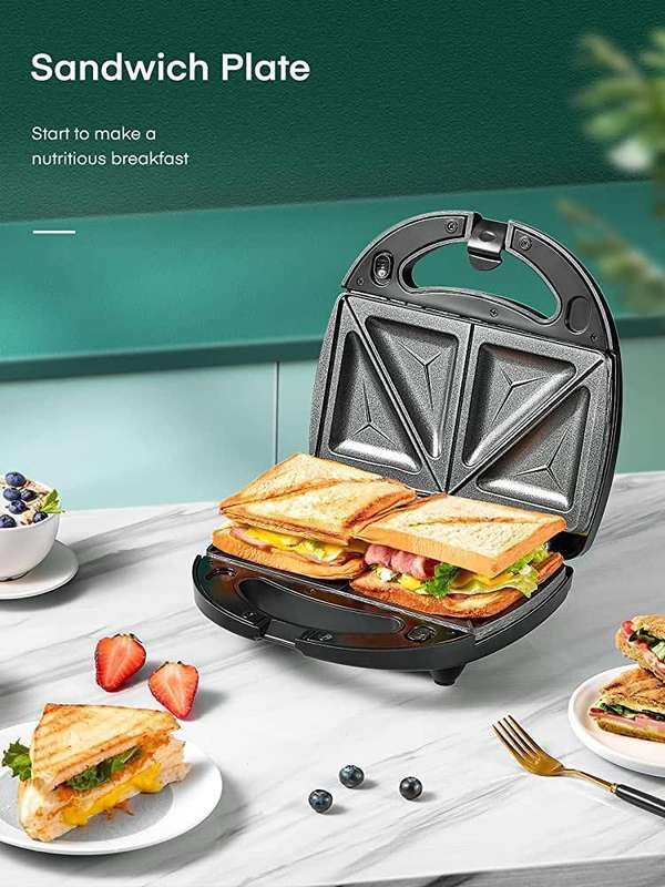 ZS - RAF 3 in 1 Sandwich Maker (Sandwich-Waffle-Grill)