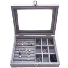 ZS - Single Layer Jewellery Box - Pink