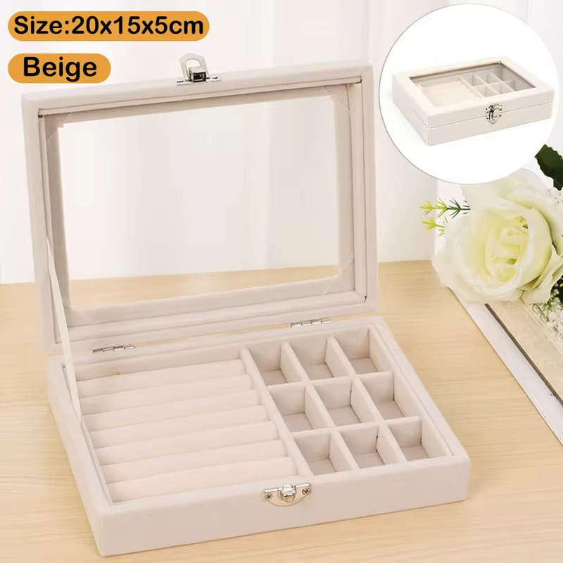 ZS - Single Layer Jewellery Box - Pink