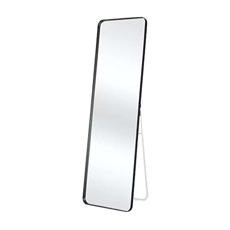 Black Frame Rectangular 148 cm x 36 cm Full Body Length Glass Mirror