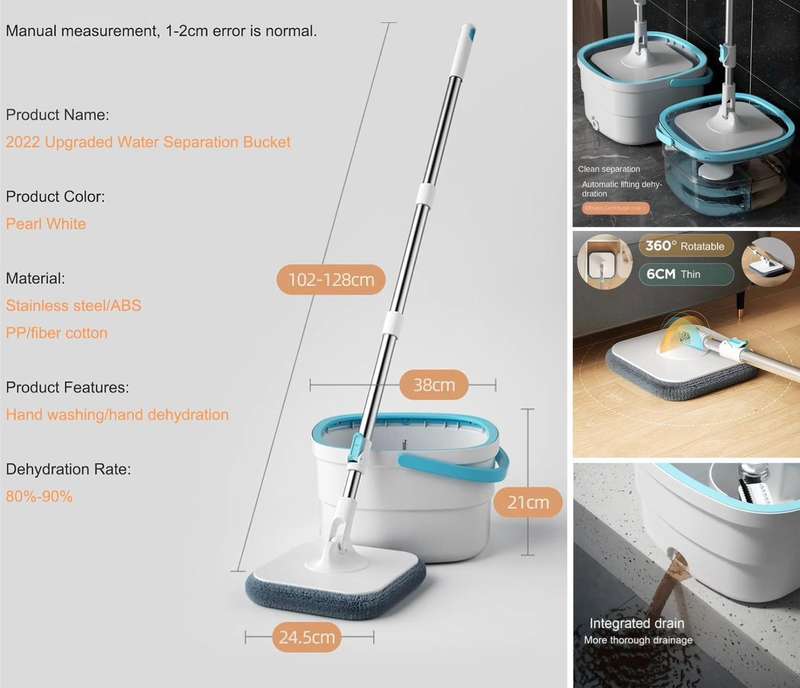 Spin Bucket & Mop