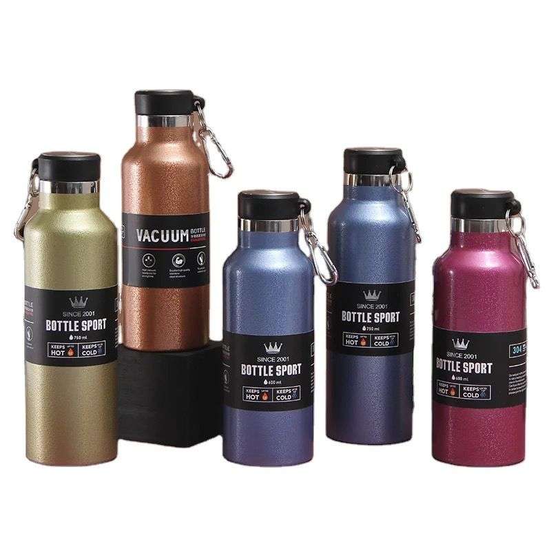 ZS - 750ml Travel Hot and Cold Flask Bottle SUS 304 - Silver