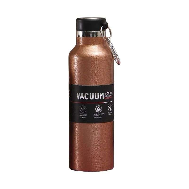 ZS - 750ml Travel Hot and Cold Flask Bottle SUS 304 - Silver