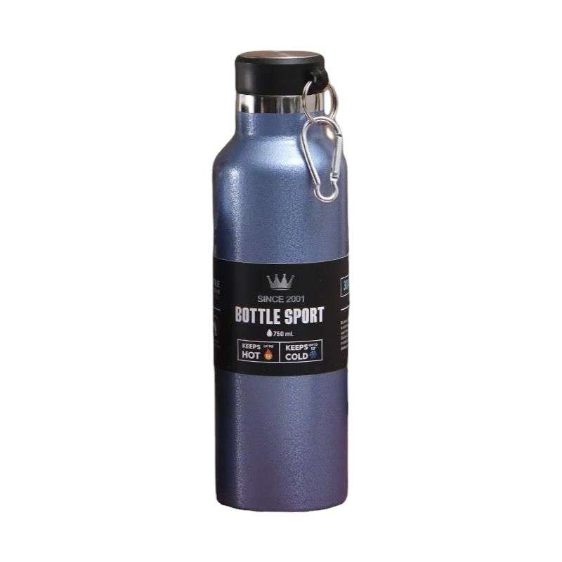 ZS - 750ml Travel Hot and Cold Flask Bottle SUS 304 - Silver