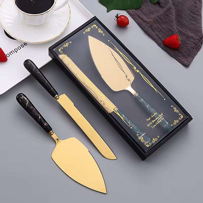 ZS - Royal 2pc Cake Knife and Lifter Set
